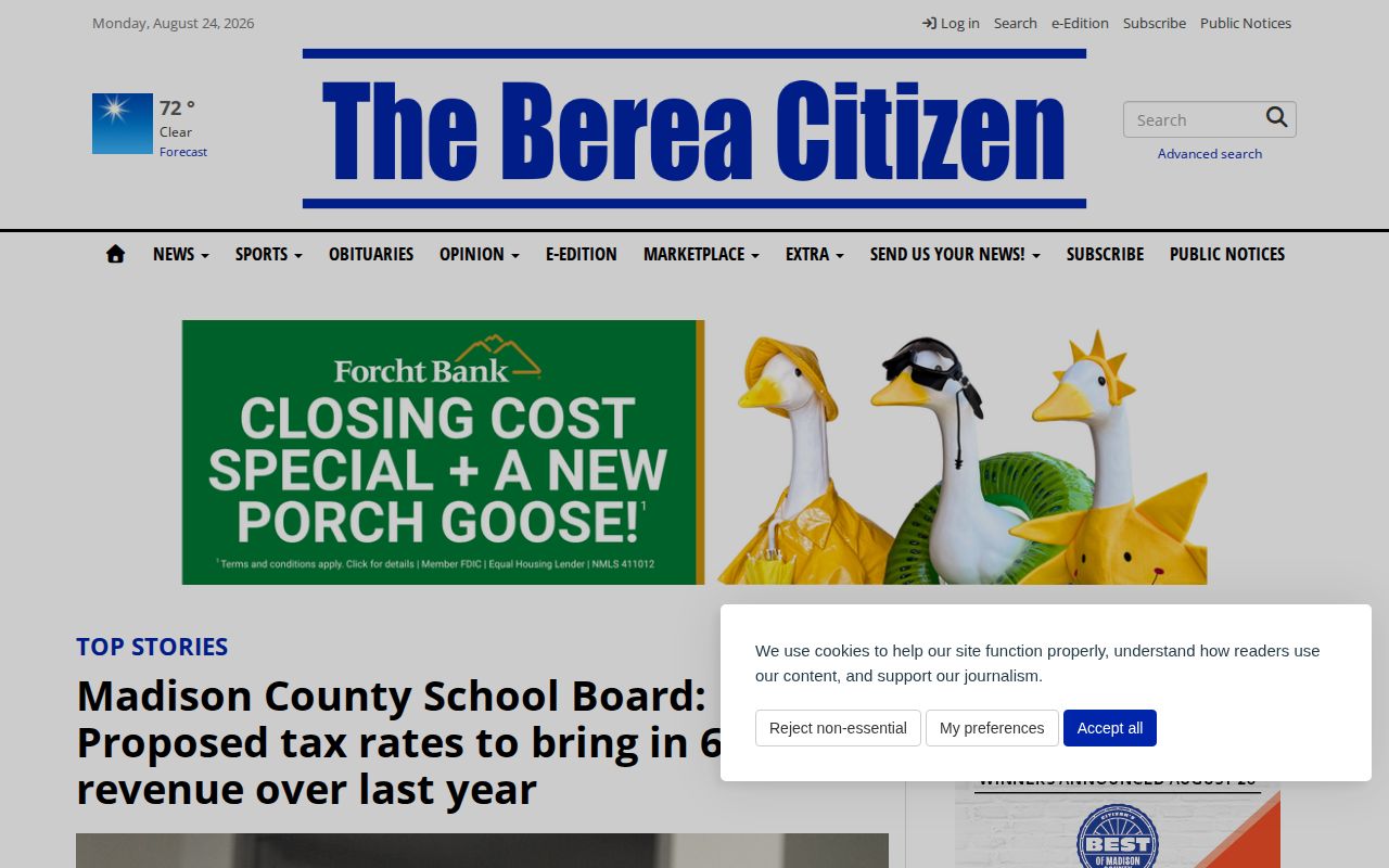 Berea Citizen Madison County arrest news source